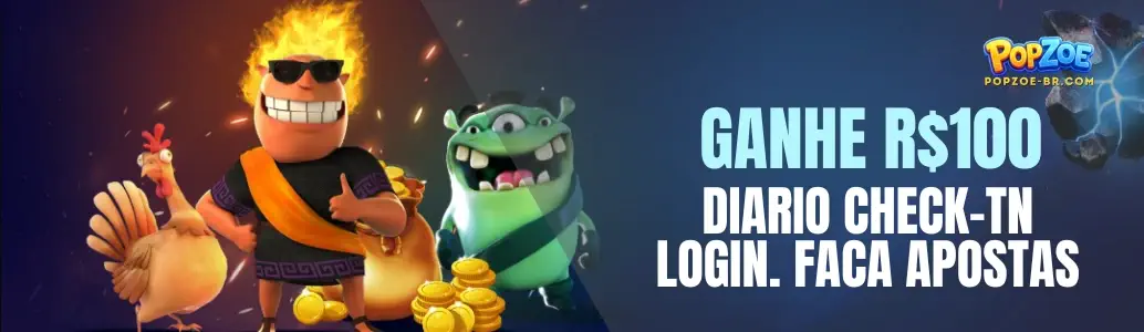 POPZOE Promoções banner
